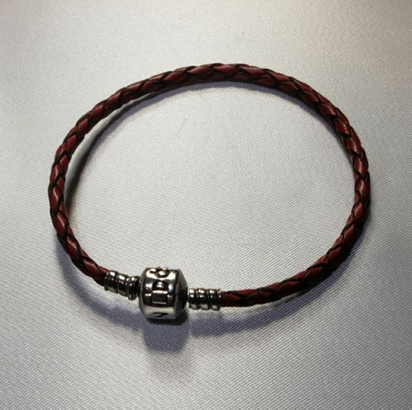 Pandora Jewelry - Pandora red leather bracelet Pandora Jewelry - Pandora red leather bracelet